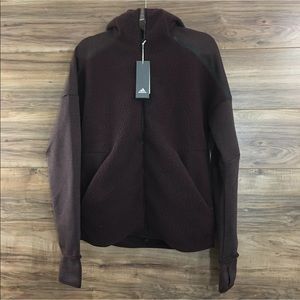 Adidas Mens ZNE Hd Winter Track Top Jacket Hoodie